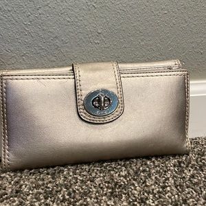 COACH Wallet with Removable Checkbook sleeve